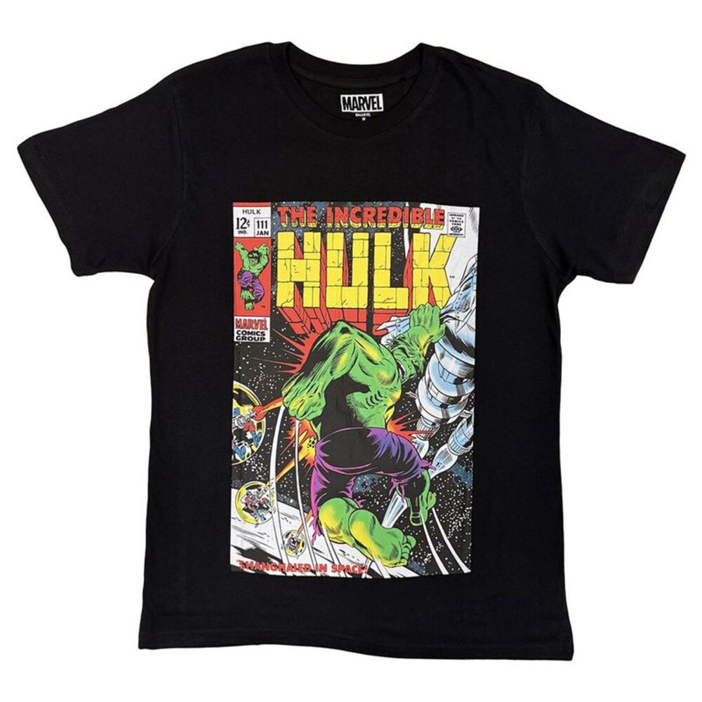 Marvel Comics Unisex Adult In Space Hulk T-Shirt / Black